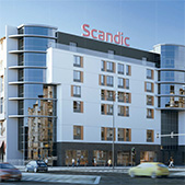 Przebudowa elewacji Hotelu Scandic